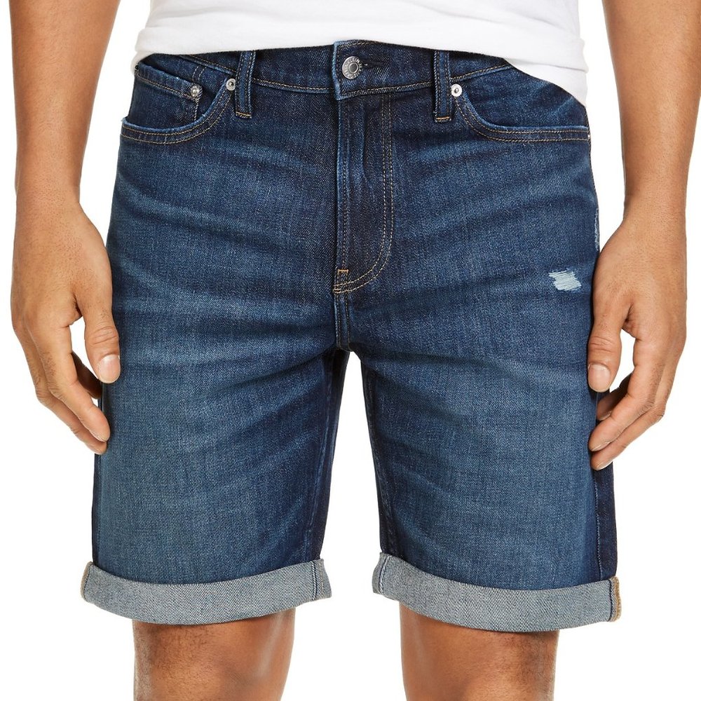 Men's Straight Miami Rain Jean Shorts